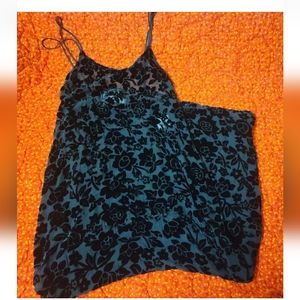 Vintage burnt out dress Neiman M